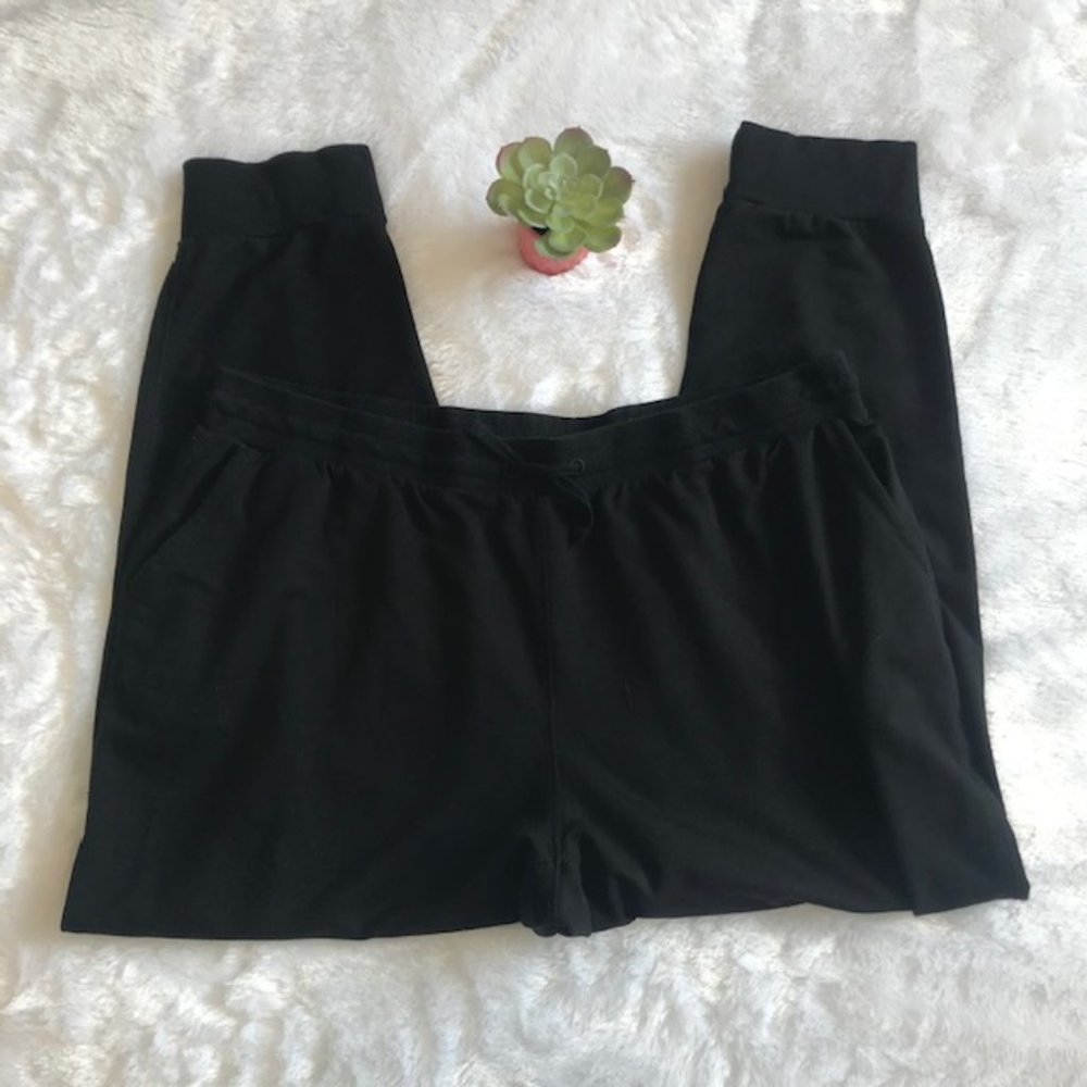 Lisa Rinna Collection Drawstring Waist Knit Jogger - Picture 3 of 8